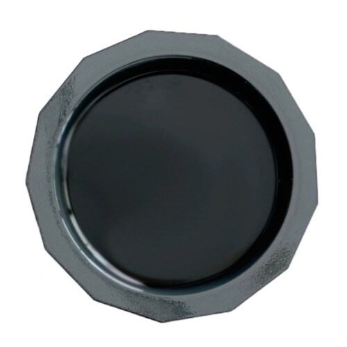 プレート 20cm M MUDDY ブラック