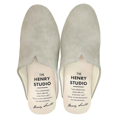 スリッパ Piede ライトグレー(L)