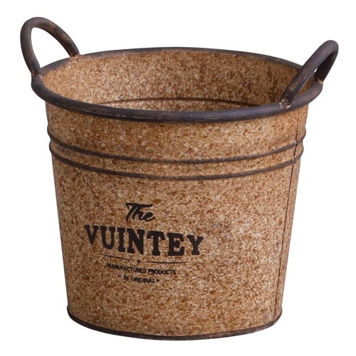 プランター ヴィンティー ラウンドカン Sサイズ