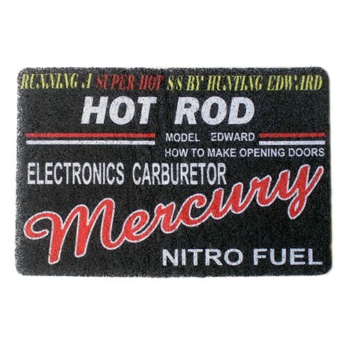 玄関マット 屋外兼用 40×60cm ブラック