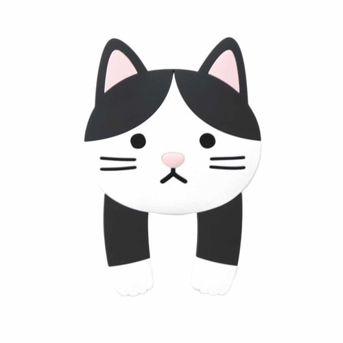 フック 吸着 スティッキーフックポケット ハチワレ