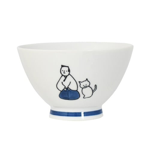 飯碗 10cm KYU−JITSU 陶磁器 侍