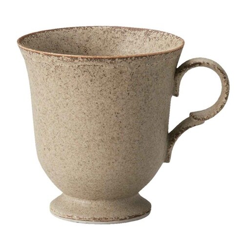 マグカップ 300ml 梨花 磁器 ベージュ