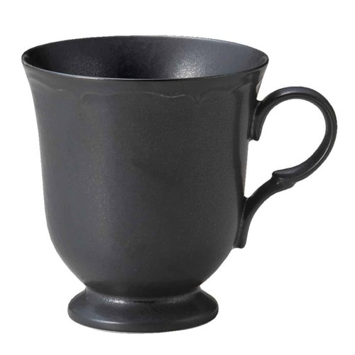 マグカップ 300ml 梨花 磁器 ブラック