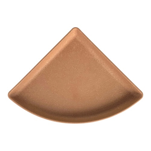 受け皿 コーナーエコプレート 木粉入り 素焼き