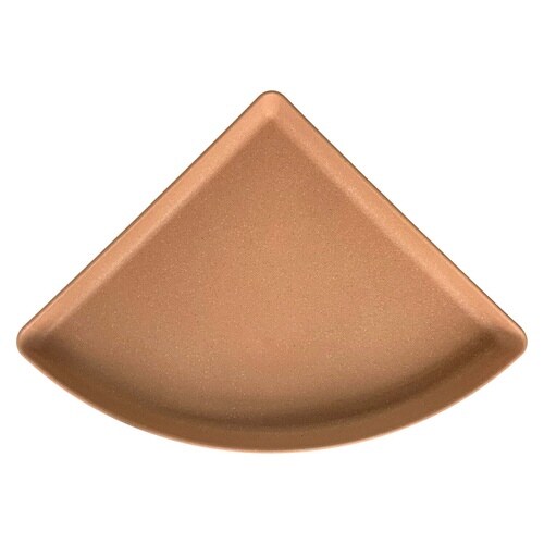 受け皿 コーナーエコプレート 木粉入り 素焼き