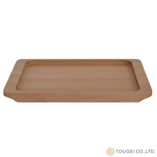 トレー 22cm S 木のトレー 木製 ビーチ
