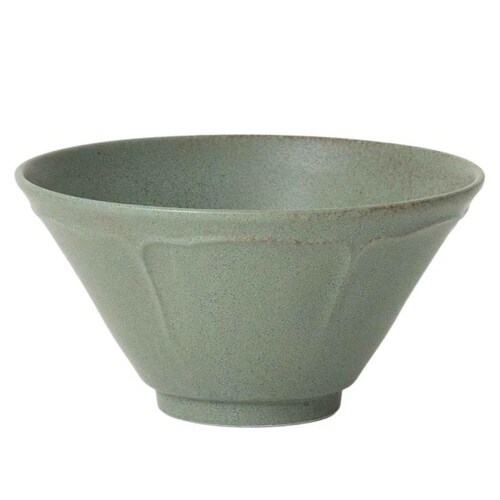 ボウル 18.5cm 梨花 磁器 グレー