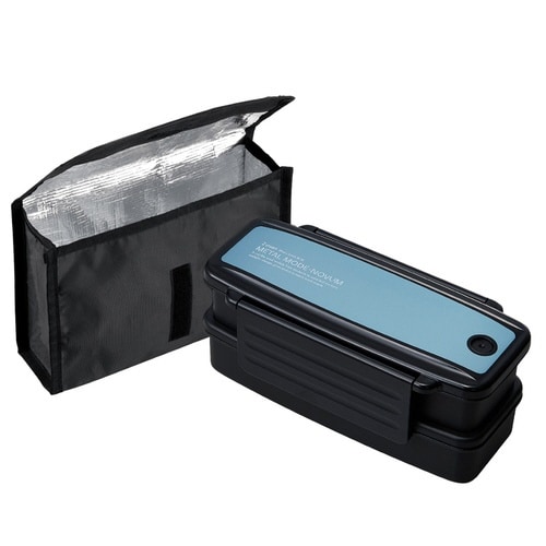 弁当箱 2段 860ml ブルー