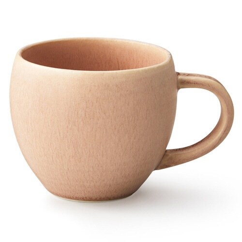 マグカップ 320ml カレット 磁器 ピンク