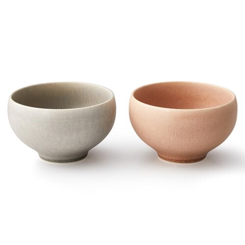 ボウル ペア 12.5cm カレット 磁器 美濃焼