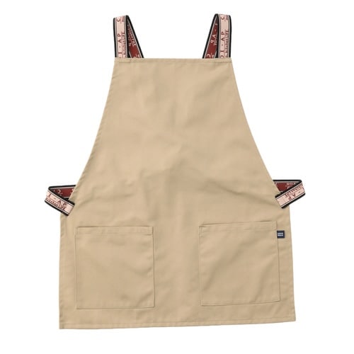 エプロン ちょいエプ2 無地 ベージュ