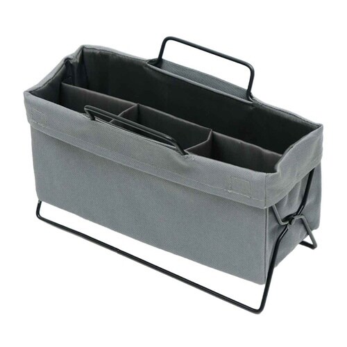 卓上収納 卓上マルチラック 折りたたみ グレー