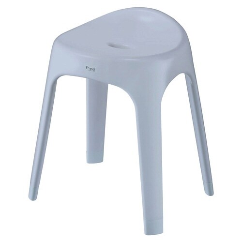 風呂椅子 座面高さ40cm Emeal ブルー