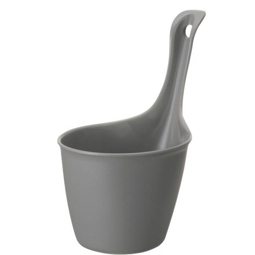 手桶 ハユール 日本製 抗菌 グレー