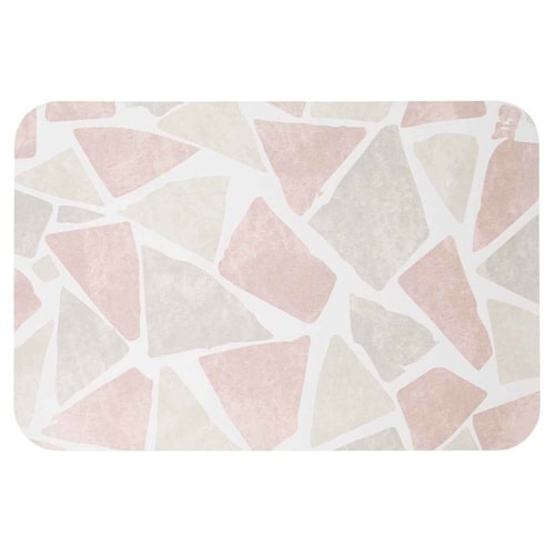 &NE バスマット 速乾 ラバーストーン ストーン