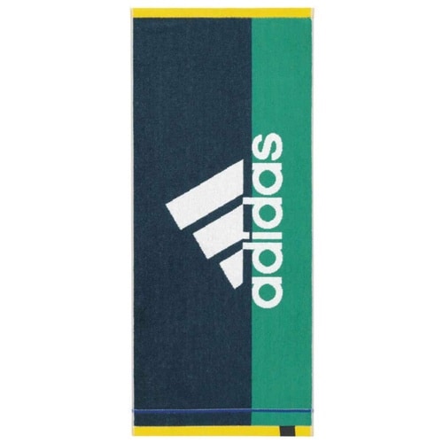 フェイスタオル アディダス グリーン