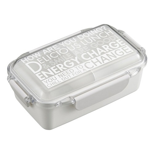 弁当箱 1段 650ml ホワイト