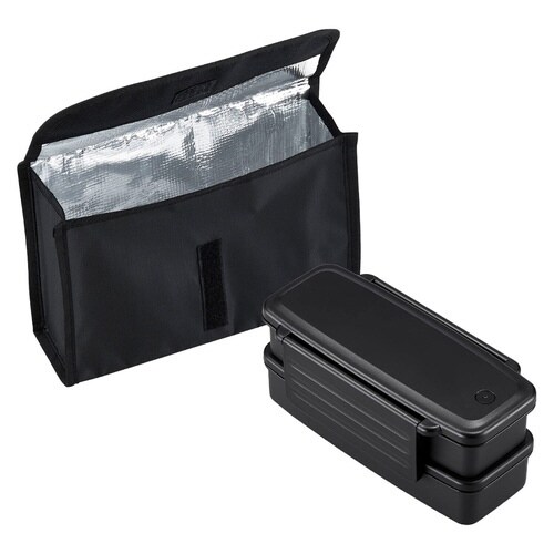 弁当箱 2段 860ml モノトーンスト