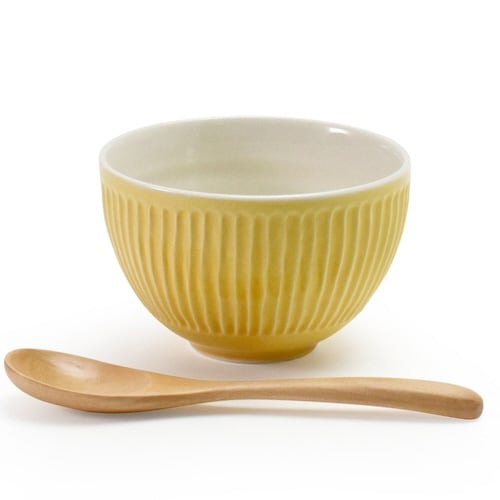 ボウル 11cm Ripple リップル イエロー