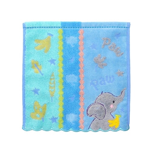 ミニタオル マシュマロフレンズ ブルー
