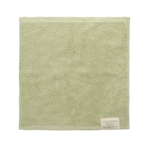 ハンドタオル ココチエナ イエローグリーン