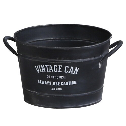 小物収納 鉢 アイアンポット ジャルダン ブラック