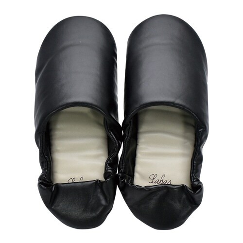 携帯スリッパ Labas Lサイズ ブラック