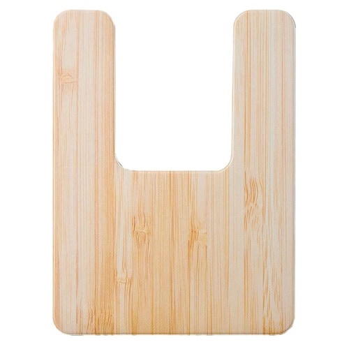 トイレマット サッと拭けるトイレマット 木目調