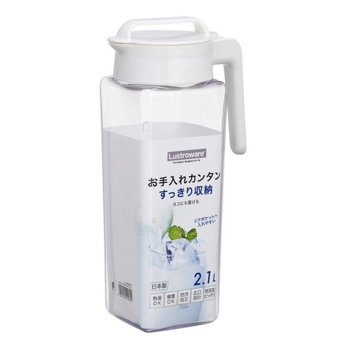 ピッチャー 2.1L K−1298 ホワイト