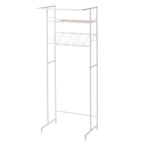 ランドリーラック 洗濯機ラック ホワイト