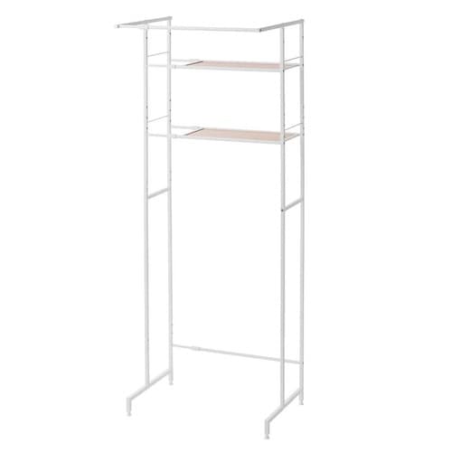 ランドリーラック 洗濯機ラック ホワイト