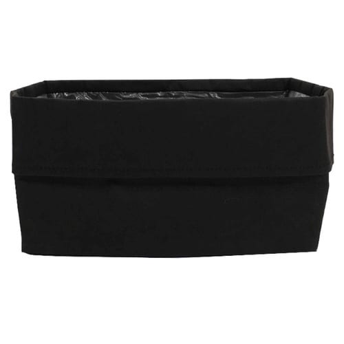 鉢カバー プランターカバー スクエア ブラック