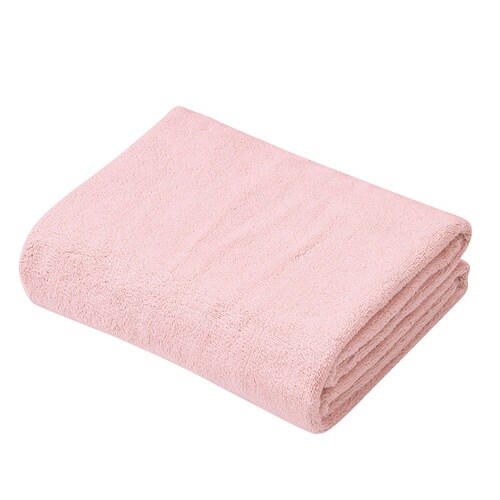 ペットタオル 抗菌カラリペット L 速乾 ピンク
