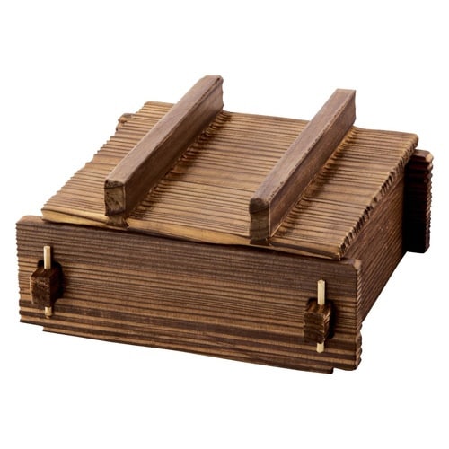 和せいろ 焼杉 角蒸ミニセイロセット 中 日本製