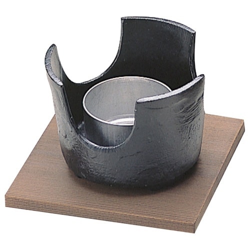 アルミコンロ ミニ 火皿付き 敷板付き セット