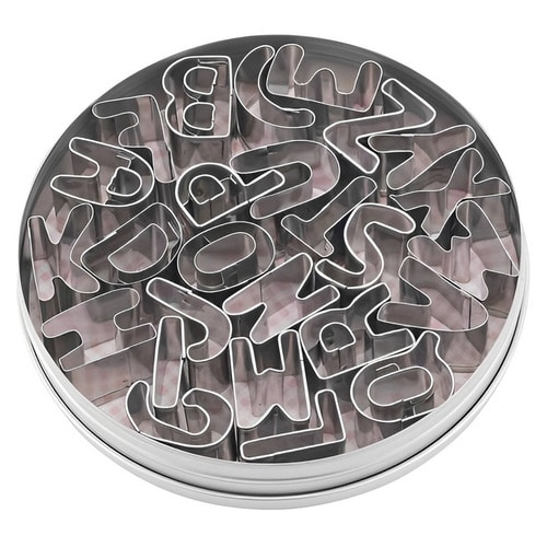 クッキー型 セット アルファベット ステンレス