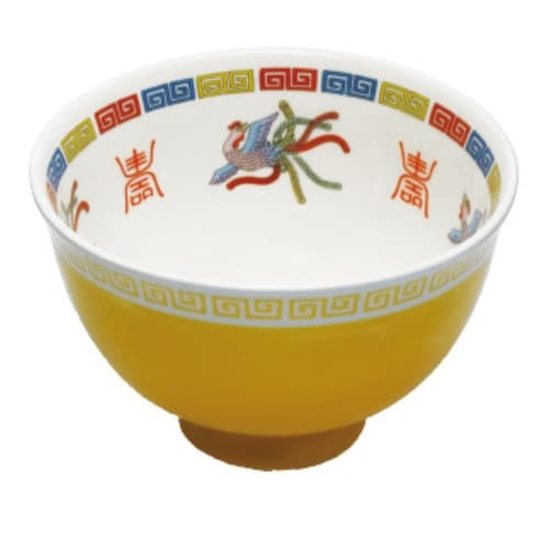 茶碗 11cm おまち堂 磁器 鳳凰