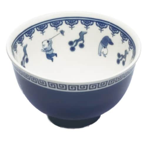 茶碗 11cm おまち堂 磁器 唐子