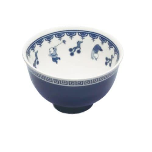 湯呑み 200ml おまち堂 磁器 唐子