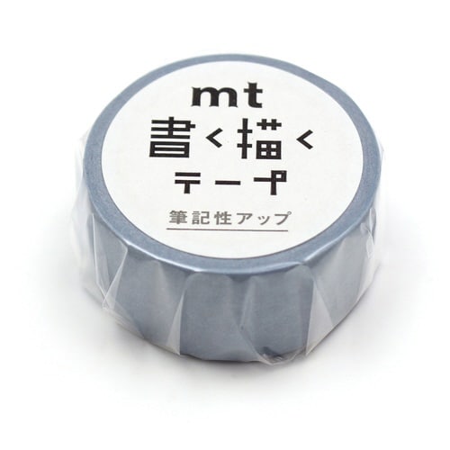 書く描くテープ マスキングテープ くすみブルー