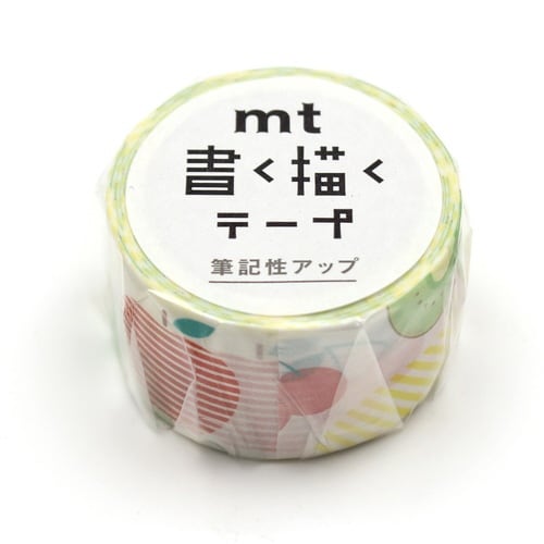 書く描くテープ マスキングテープ 季節のフルーツ