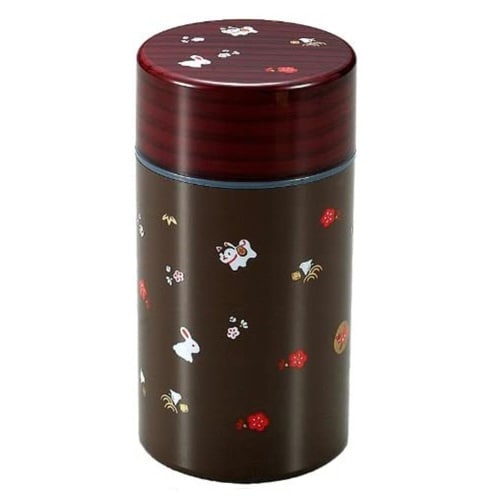 茶筒 400ml 茶筒丸 大 緑小粋 茶