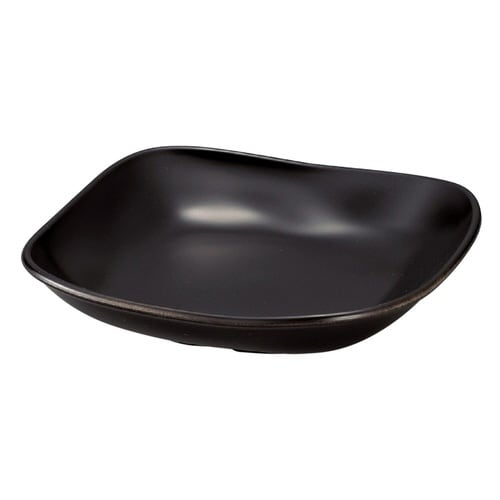 プレート S 13cm モダンスクエア ブラック
