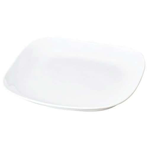 プレート L 28cm モダンスクエア ホワイト