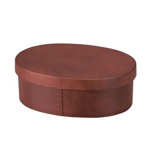 お弁当箱 曲げわっぱ一段弁当 小 フローラルレッド