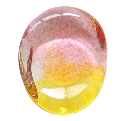 箸置き 3.5cm 空のいろどり ガラス 夕焼け