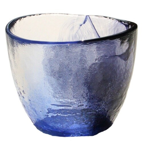 コップ 170ml 空のいろどり ガラス 紺碧