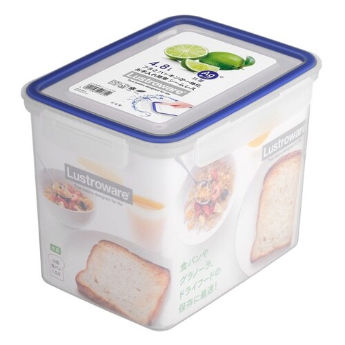 保存容器 4.8L 深型 イージーケア 4点ロック