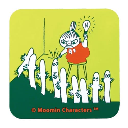 コースター 9cm リトルミイ×ニョロニョロ